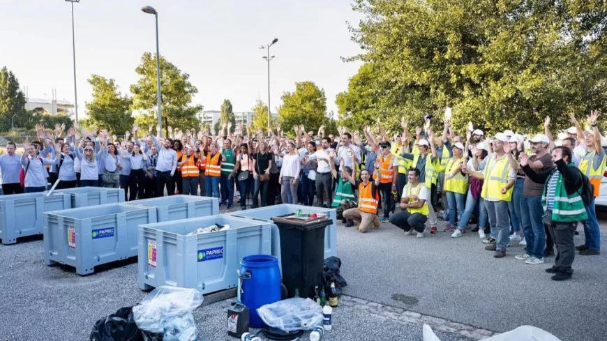 700 kg de déchets collectés lors du premier Clean in Lyon