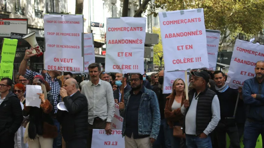 Lyon : 150 habitants et commerçants en colère défilent dans la Guillotière
