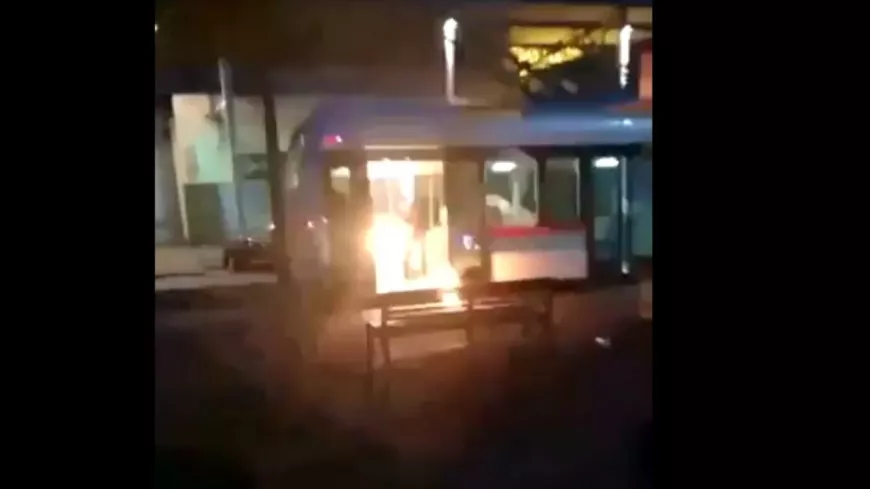 Halloween : soirée agitée dans la Métropole de Lyon, tentative d’incendie d’un bus à Vaulx-en-Velin