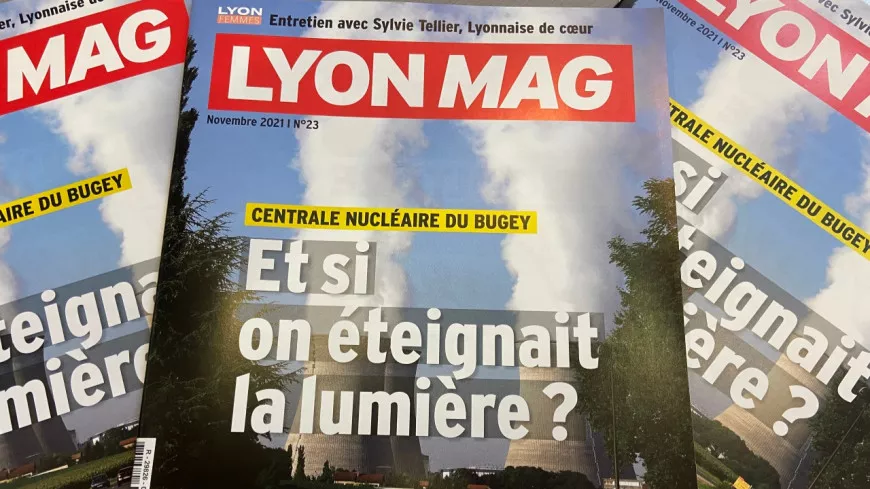 La fin de la centrale nucléaire du Bugey en Une de LyonMag !