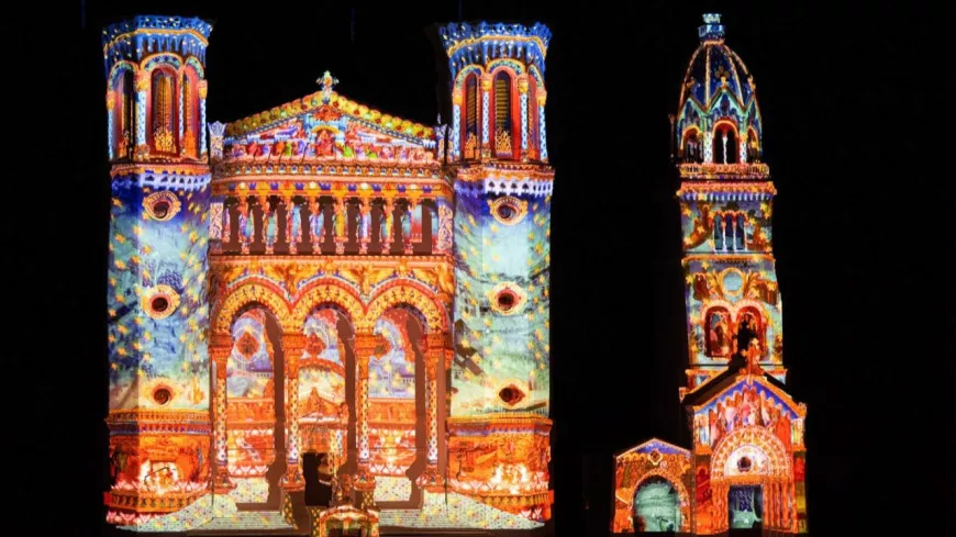 Lyon : un spectacle de sons et de lumières pendant un mois sur la basilique de Fourvière