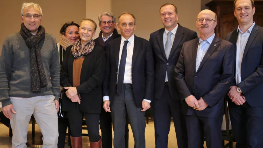La visite surprise d’Eric Zemmour auprès d'élus et décideurs de Lyon s’est finalement tenue ce mardi