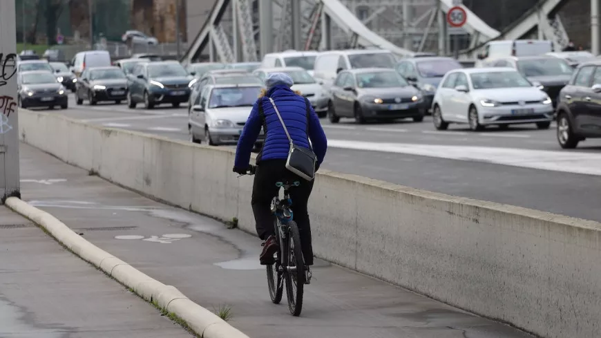 Près de 38 millions de déplacements à vélo dans la Métropole de Lyon en 2021