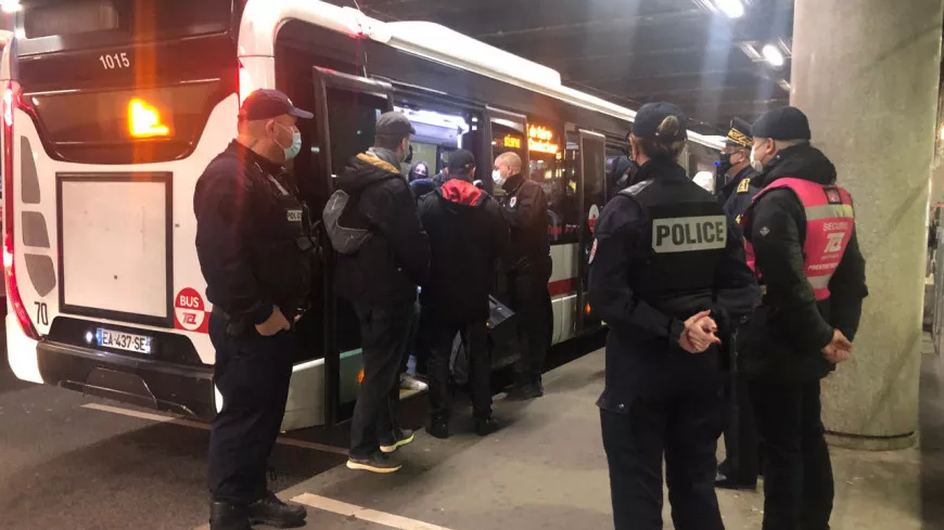 Lyon : la police contrôle à Gare de Vaise, 10 verbalisations et 2 interpellations