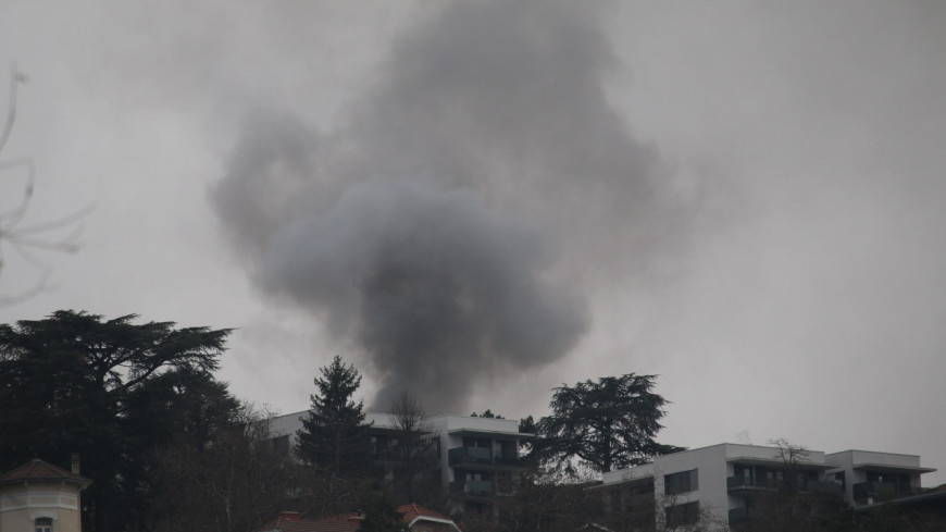Un incendie se d&eacute;clare dans un appartement sur les hauteurs de Lyon