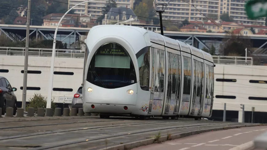 Lyon : les tramways T1 et T2 perturbés par une panne électrique