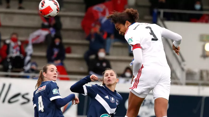 Coupe de France féminine : l'OL défait Bordeaux et file en 8e de finale