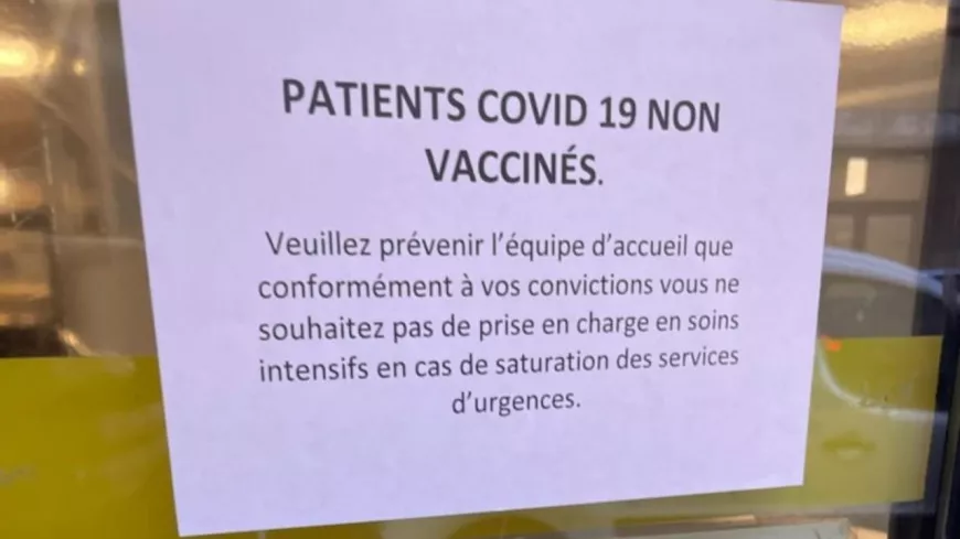 Covid à Lyon : l'hôpital Saint-Jo Saint-Luc victime d'un affichage sauvage complotiste