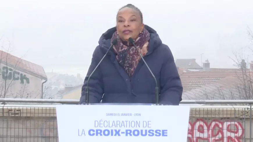 Lyon : Christiane Taubira se déclare candidate à la présidentielle 2022