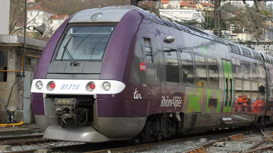 Trafic SNCF perturbé au nord de Lyon à cause d'un passage à niveau endommagé