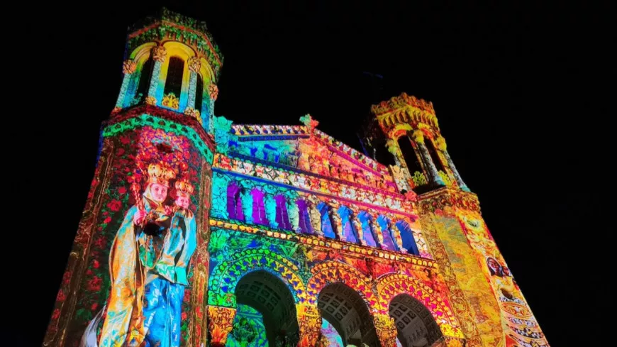 Lyon : le spectacle de la Région des Lumières à Fourvière a attiré plus d’un million de curieux