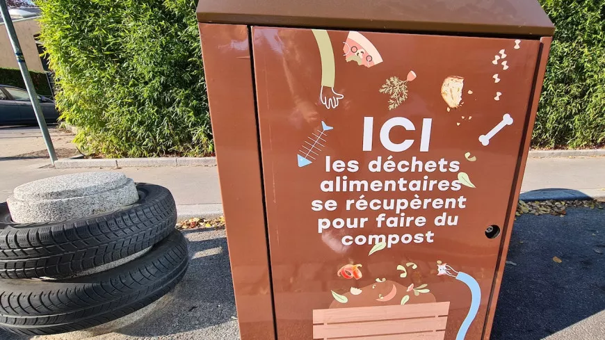 Bornes à compost à Lyon : déjà 211 tonnes collectées dans le 7e arrondissement