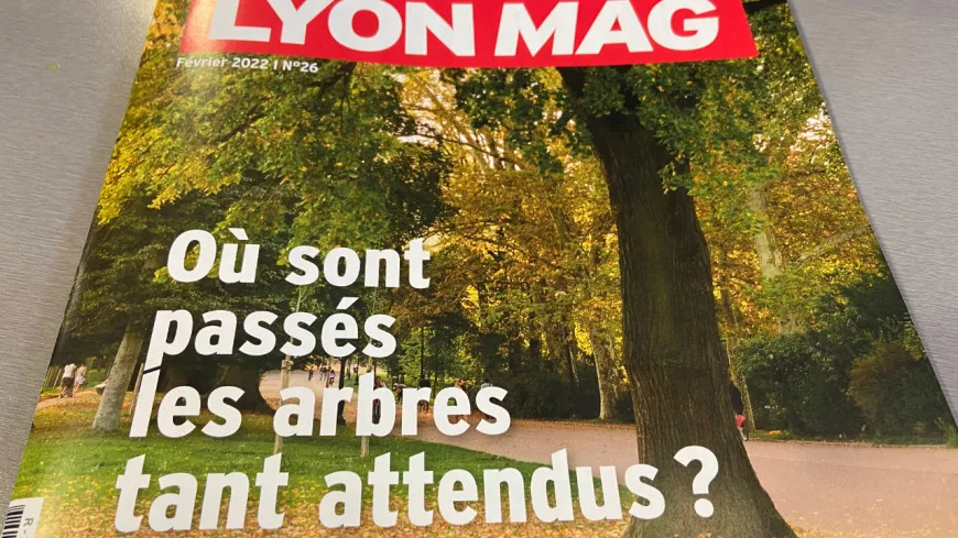 La végétalisation de Lyon en Une de LyonMag (février)