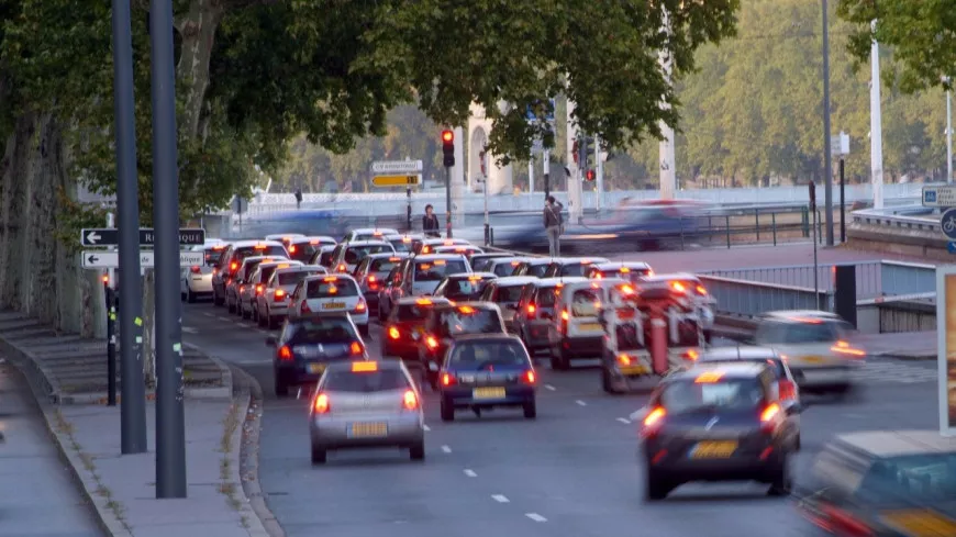 Lyon, la 5e ville la plus embouteillée de France en 2021