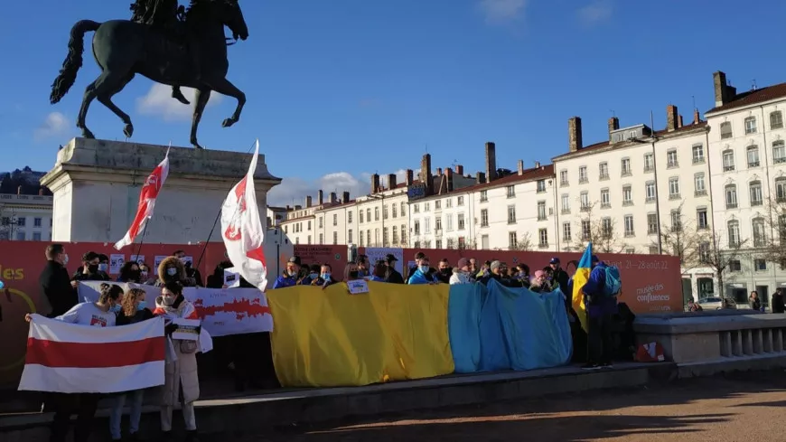 Lyon : manifestation de soutien ce jeudi à la paix en Ukraine après le début de la guerre
