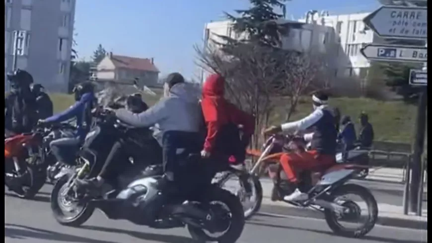 Lyon : un rodéo sauvage d’une centaine de motos ce dimanche