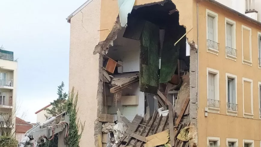Lyon : vers une mise en sécurité d’urgence de l’immeuble effondré route de Genas