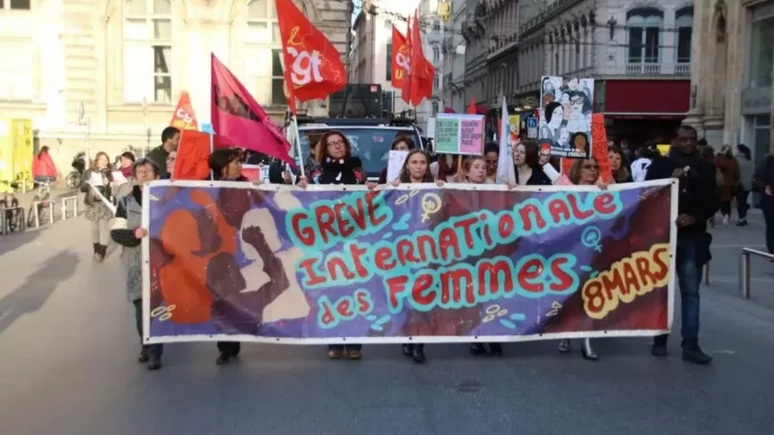 Journée internationale des droits des femmes : manifestation et grève ce mardi à Lyon