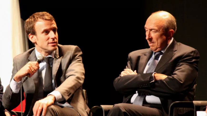 Gérard Collomb décoré par Emmanuel Macron : "Réparer une forme d’injustice"