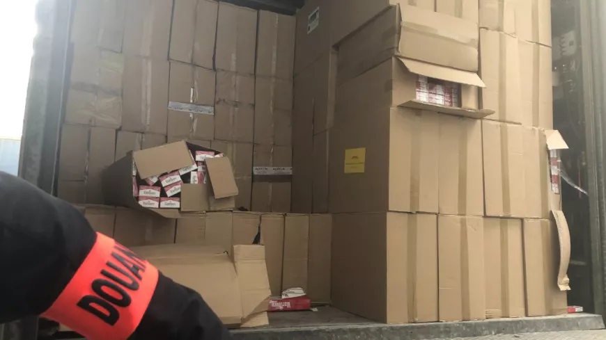 Lyon : saisie record de 19 tonnes de cigarettes dans un entrepôt avec l’appui du RAID