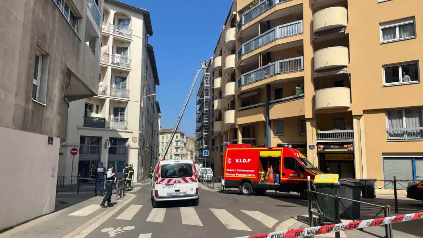 Lyon : une grosse explosion sur un chantier d'immeuble dans le 7e arrondissement