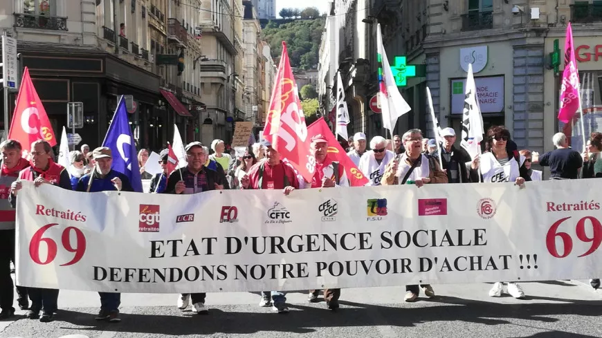 Lyon : les retraités appelés à manifester pour demander "300 euros en plus par mois"