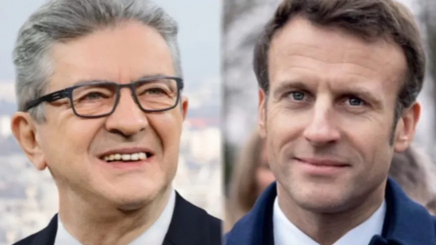 Présidentielle 2022 : Jean-Luc Mélenchon et Emmanuel Macron en tête à tête à Meyzieu