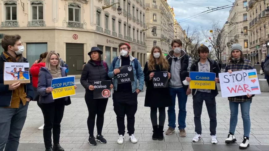 Lyon : le retour du rassemblement pour la paix en Ukraine