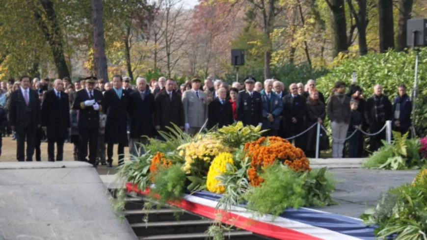 Lyon : les commémorations du 8 mai 1945 célébrées au parc de la Tête d'Or