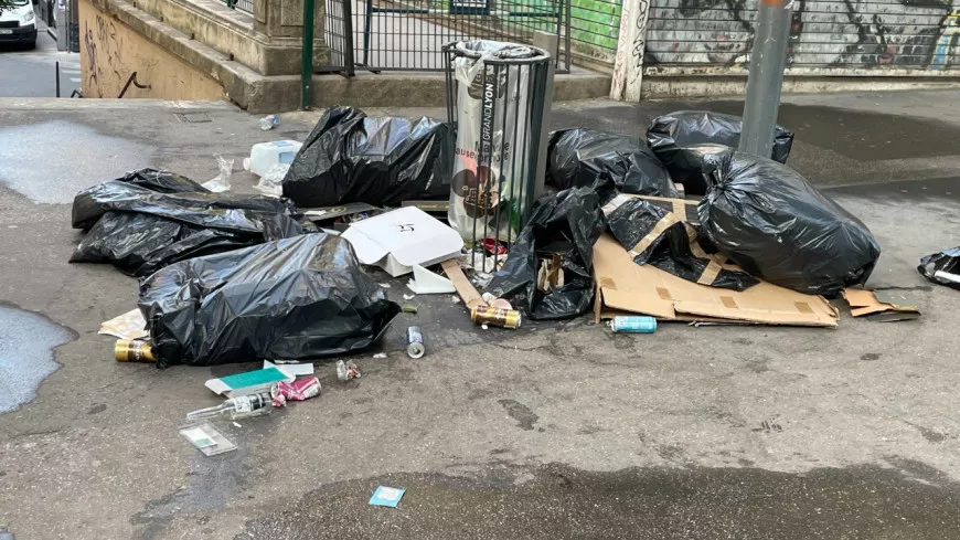 Accumulation d’ordures en pleine rue : la Guillotière en colère compte porter plainte contre la Ville de Lyon