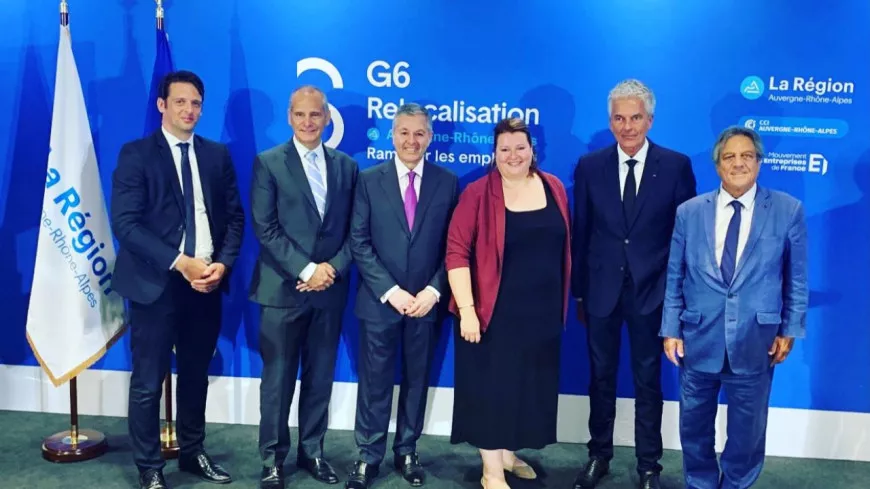 Un "G6 de la relocalisation" lancé en Auvergne-Rhône-Alpes