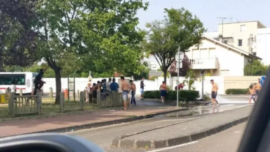 Près de Lyon : les policiers interviennent pour un premier street pooling branché sur l’eau de la Ville