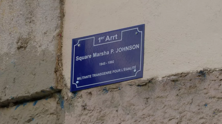 Lyon : un square Marsha P. Johnson, femme trans et militante LGBT, inauguré