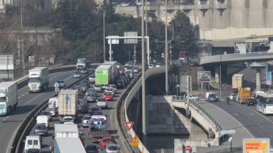Long week-end de l'Ascension : 1305 km de bouchons cumulés en France, des conditions de circulation dégradées à Lyon