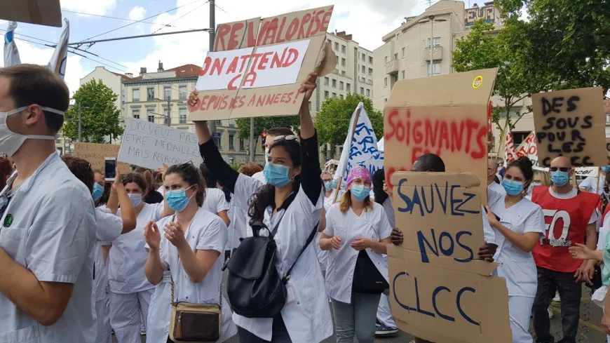 Plusieurs manifestations de soignants ce mardi à Lyon