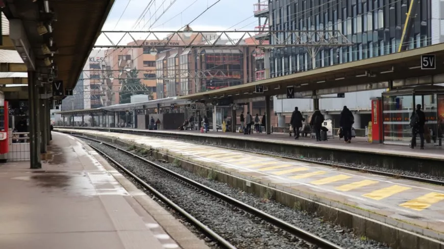 Fermeture de la gare de Lyon Part-Dieu ce week-end
