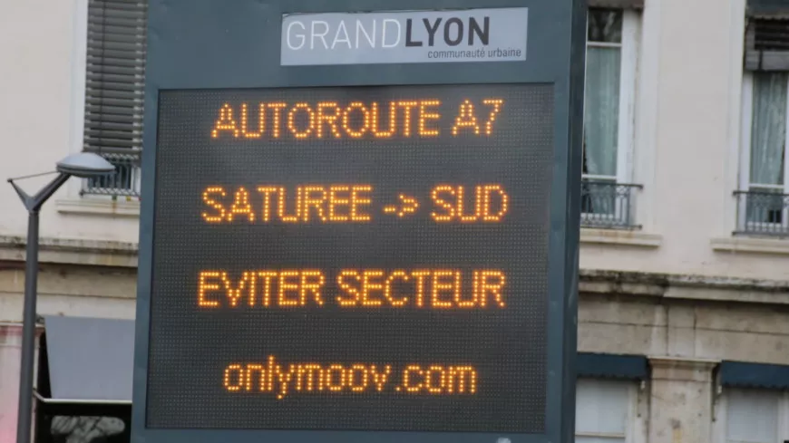 Le long week-end de la Pentecôte classé rouge : l'A7 saturée au sud de Lyon ?