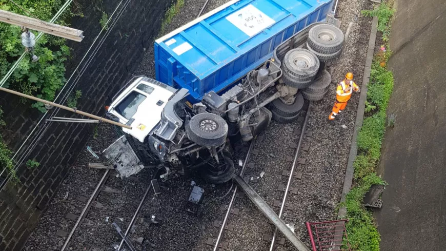 SNCF : le trafic entre Saint-Etienne et Givors reprendra ce vendredi à 6h après un accident de camion