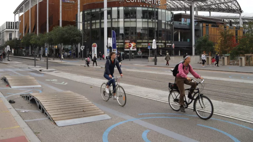 Métropole de Lyon : les déplacements en vélo en forte hausse, les locations de Vélo’v explosent