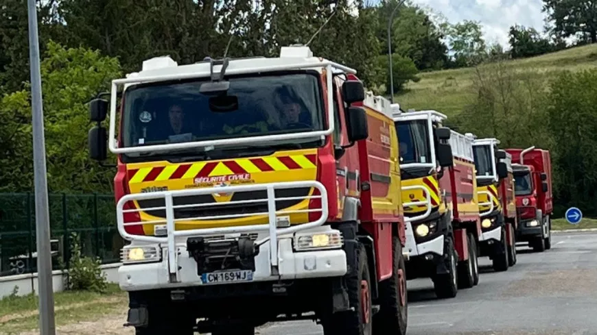 Orages dans l’Allier : des pompiers lyonnais envoyés en renfort pour faire face à la catastrophe