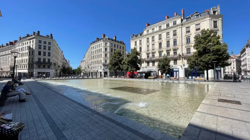 Les fontaines de la Ville de Lyon retrouvent leur eau !