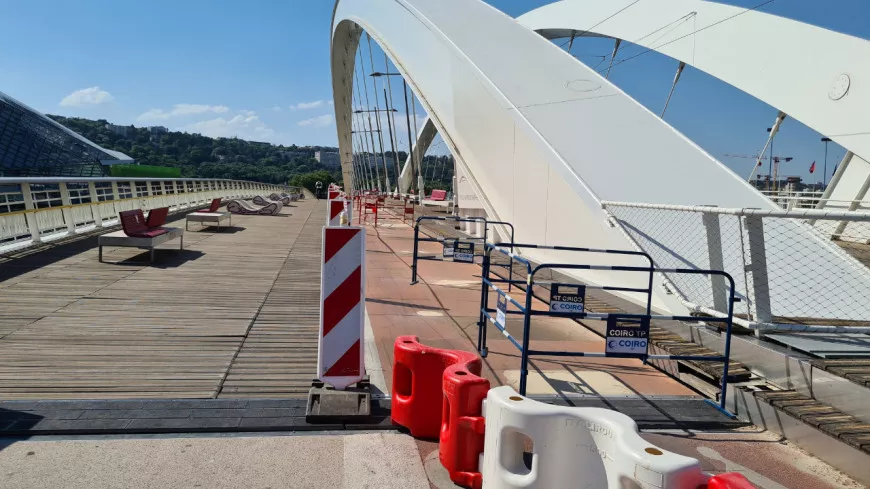 Lyon : de nouveaux travaux sur la piste cyclable du pont Raymond Barre