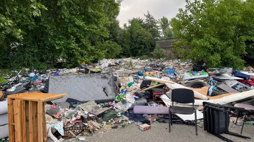 Près de Lyon : un camp de Roms évacué ce mardi matin à Saint-Genis-Laval