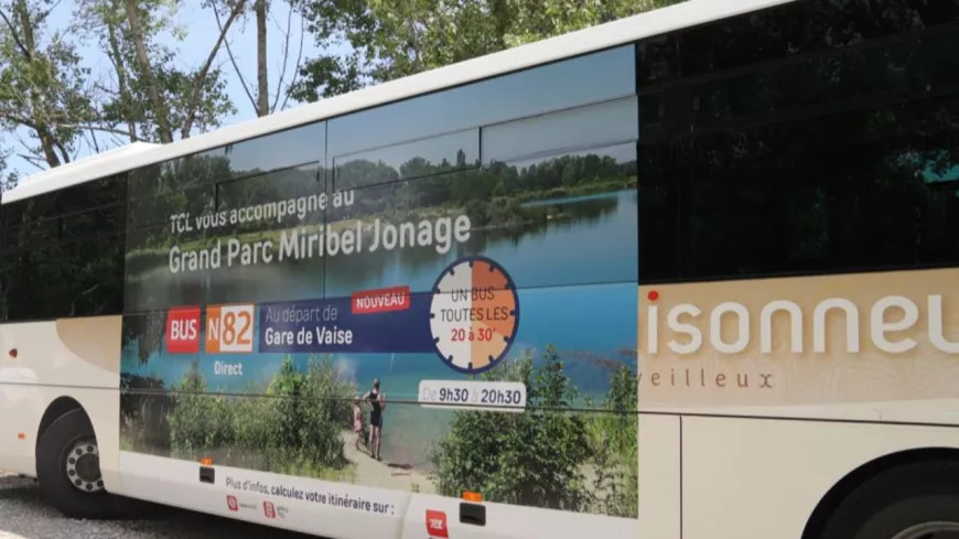 Lyon : des nouvelles lignes de bus reliant les gares de Vaise et de Vénissieux au parc de Miribel Jonage