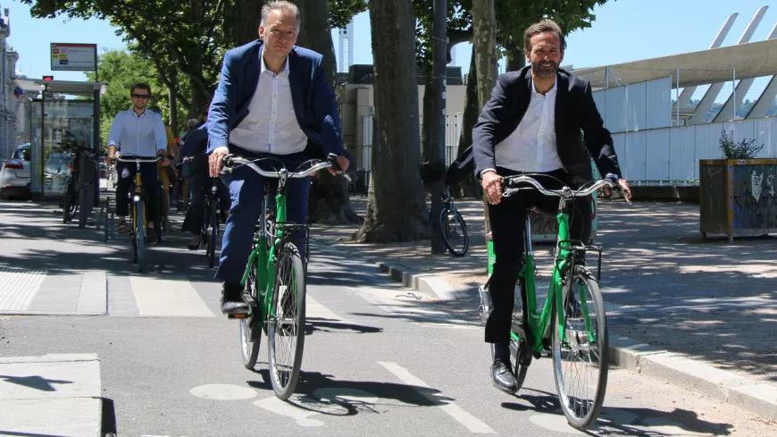 "Apporter confort et sécurité aux cyclistes" : le premier kilomètre des Voies Lyonnaises inauguré ce vendredi