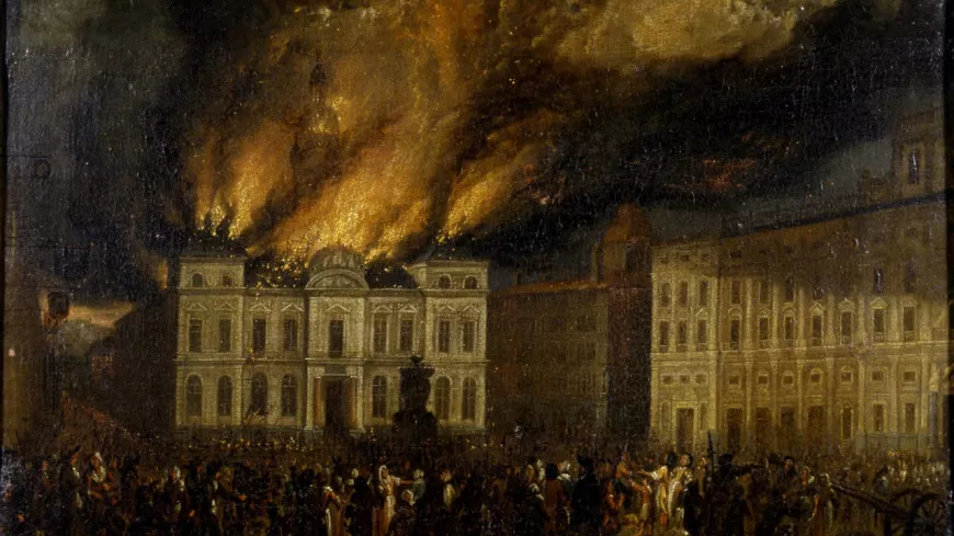 Le pire 14 juillet de l'histoire de Lyon ? L’Hôtel de Ville ravagé par les flammes en 1803