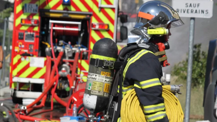 Des pompiers lyonnais appelés en renfort en Gironde