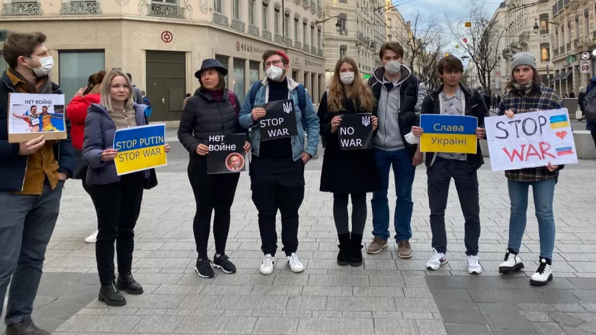 Sixième mois de guerre en Ukraine : une marche de solidarité avec les Ukrainiens ce mercredi à Lyon