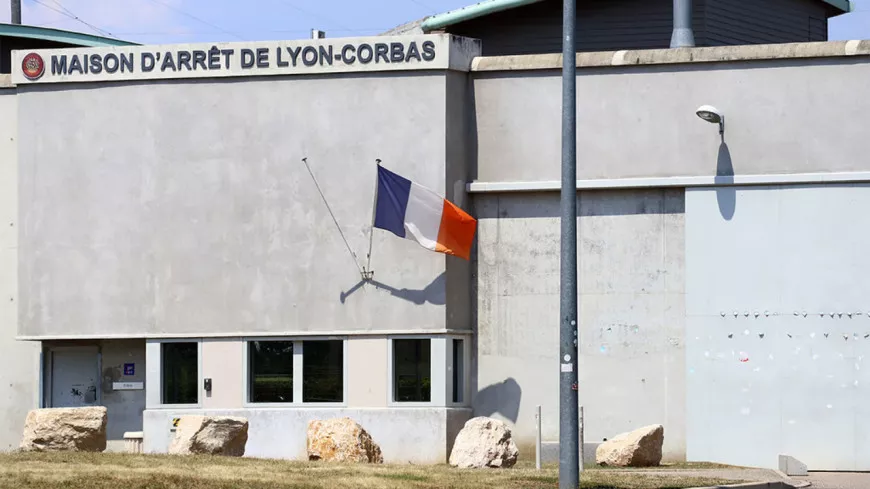 Un blessé dans l'incendie d'une cellule à la prison de Lyon-Corbas