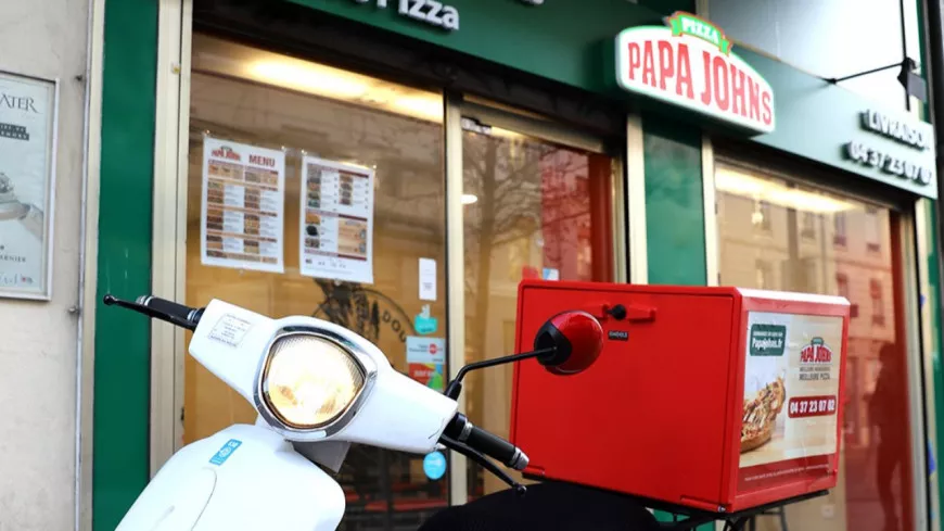Les restaurants Papa John's fermés sans explications à Lyon